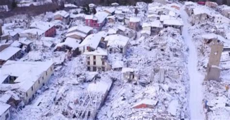 Dozens Feared Dead In Central Italy After Avalanche Buries Hotel