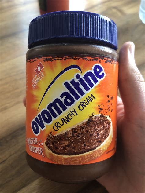 Ovomaltine spread