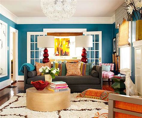Bold Living Room Colors