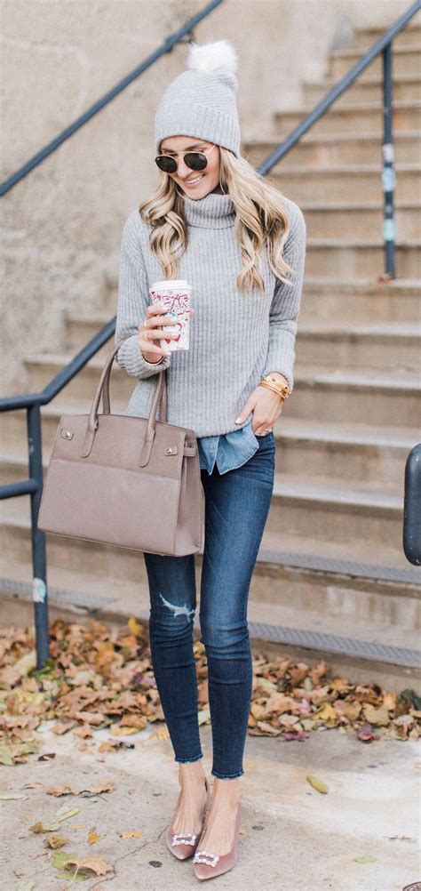 100 Classy Winter Outfits To Copy Now Classy Winter Outfits Knit