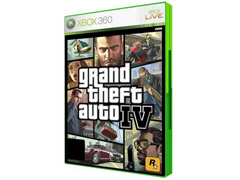 Gta Iv Grand Theft Auto Iv P Xbox 360 Rockstar Jogos Para Xbox 360