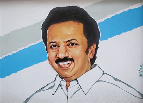 View 41 Painting Mk Stalin Hd Images