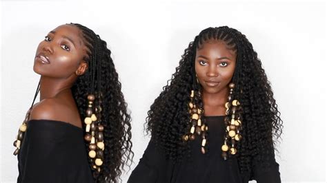 NEW - DIY Tribal Crochet Braids & Beads - YouTube