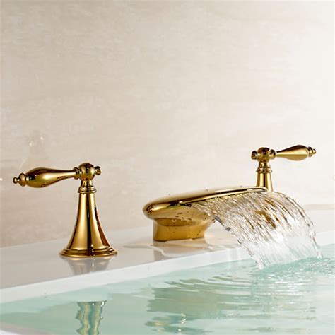 We have kitchen faucets, bathroom faucets and bar faucets at wholesale prices to the public! Gold Finish Bathroom Sink Faucet