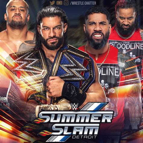 Rohit Pant On Twitter Rumored Wwe Summerslam 2023 Match 😯 Good👍 Or Bad👎 Roman Reigns And Solo