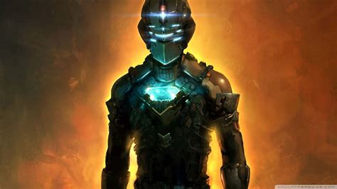 Dead Space Isaac Clarke Armor Space Suit Hd Wallpapers Desktop And