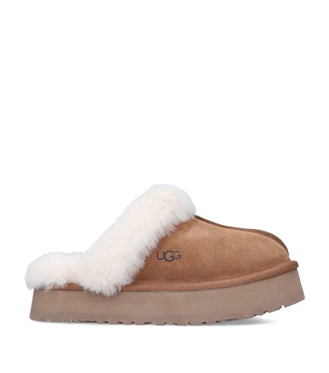 Ugg Suede Platform Slippers Harrods Es