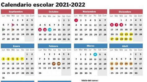 Calendario Escolar 2021 A 2022 Sep Pdf Para Descargar Lilydraper Images