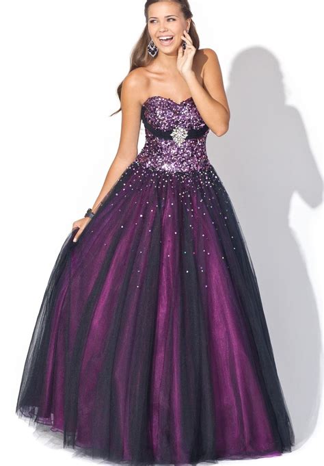 Whiteazalea Ball Gowns 2013 Stunning Purple Ball Gown Prom Dresses