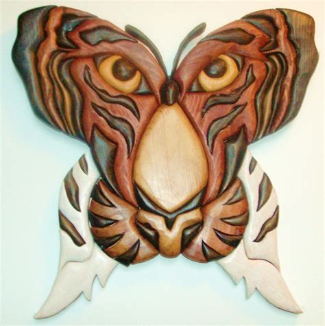 Tiger Butterfly 5000 Intarsia Woodworking Woodworking Techniques