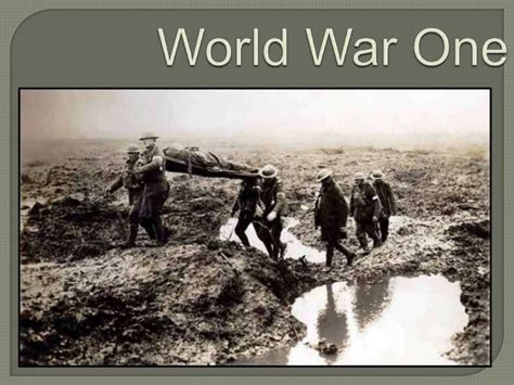 World War One Power Point 1