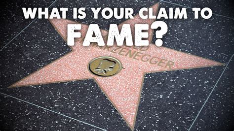 453 What Is Your Claim To Fame Youtube