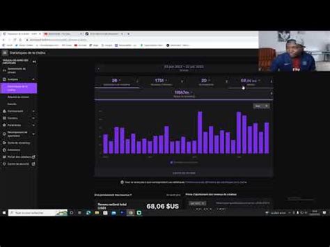 Combien Rapporte Twitch Salaire Streamer D Butant Affili Twitch Youtube
