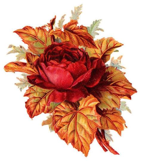 The 'complicated' singer has a large rose tattoo on the outside of her left forearm. Red rose with autumn leaves | Fall leaves tattoo