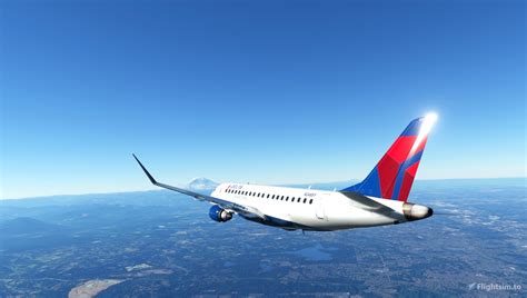 Delta E175 Enhanced Winglets Dla Microsoft Flight Simulator Msfs