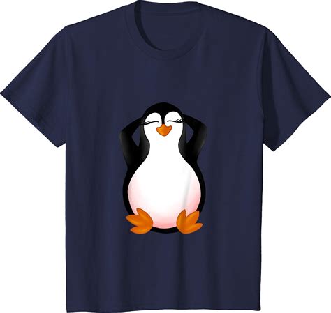Youth Cute Penguin Funny Penguins T Shirt Amazon Co Uk Fashion