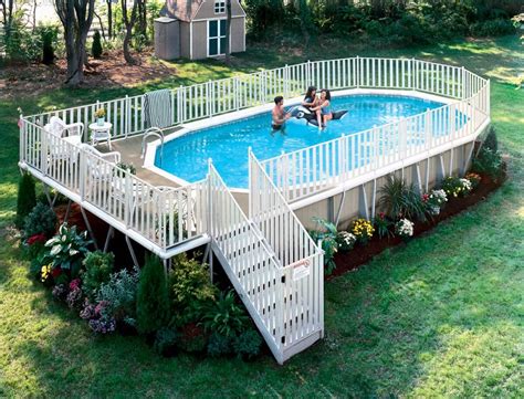 All packages include ground to deck ladder, fencing & safety ladder enclosure gate. Why Above Ground Pools are More Recommended for You ...