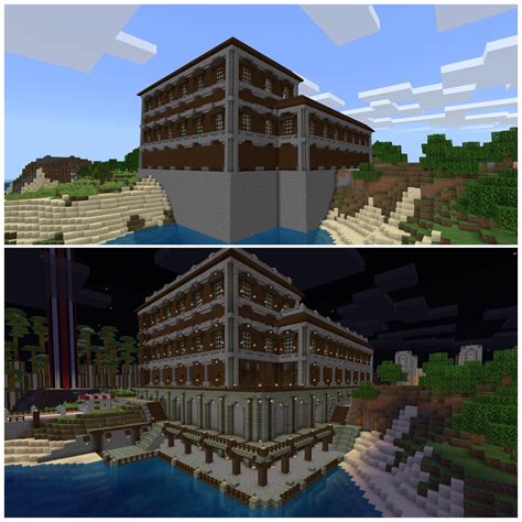 I Remodeled The Exterior Of My Woodland Mansion Xbox Survival Minecraft