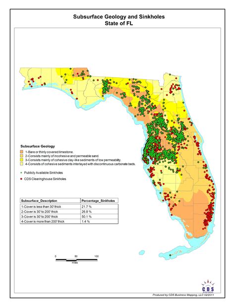 Sinkhole Maps In Florida Florida Map 2018