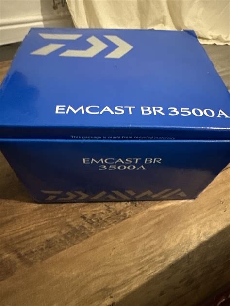 Daiwa Emcast Br 3500A Fishing Reel And Spare Spool Boxed EBay