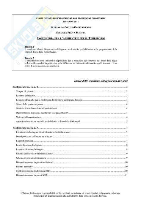 Appunti corsi ingegneria informatica sapienza. Svolgimento temi prima e seconda prova esame di stato ...