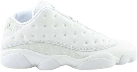 Air Jordan 13 Retro Low All White Air Jordan 310810 103 Goat