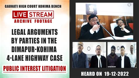 Legal Arguments In Pil Suo Moto No 022019 Dimapur Kohima 4 Lane