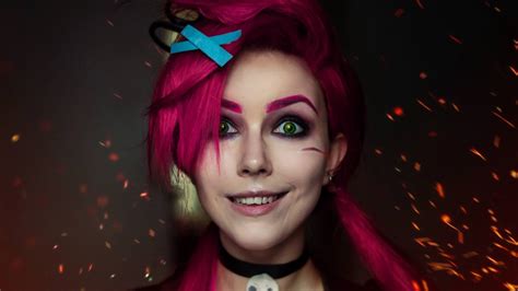 Jinx Cosplay Lol 4k Hd Wallpaper Rare Gallery