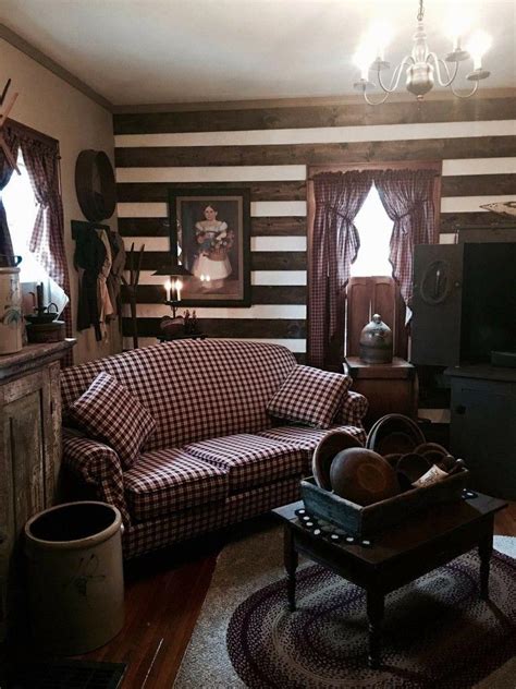 Carver junk company shows their definition of primitive versus rustic with the following images of furniture. primitive country homes picture #Primitivehomes | Log home ...