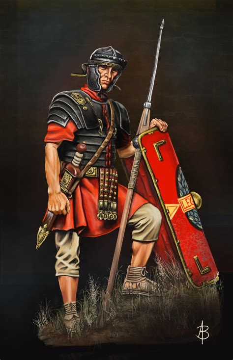 Roman Legionnaire Sec I Ii Ce By Sandu61 On Deviantart
