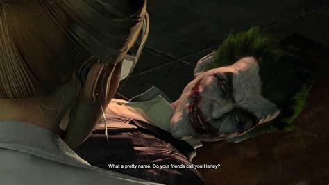 Batman Arkham Origins The Joker Meets Harley Quinn For The First Time