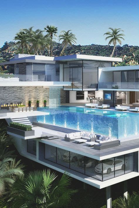 Visualechoess Modern Mansion On Sunset Plaza Drive In La Mansions