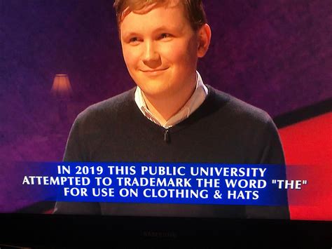 Ohio State appears as final jeopardy answer tonight on “Jeopardy” : r/OSU