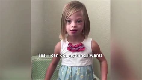 7 year old girl explains why having down syndrome is not scary abc7 los angeles