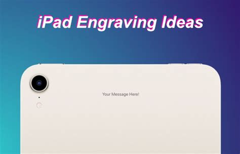 25 Cool Ideas For Engraving Messages On Your New Ipad Mac Expert Guide