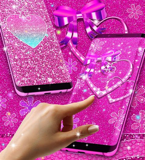 Android Için Pink Glitter Live Wallpaper İndir