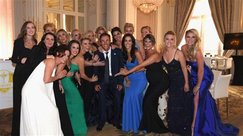 Photos Ryder Cup Players Wives Enjoy Gala At Versailles