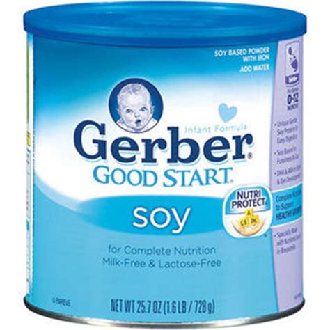 For babies or for some toddlers, soya milk is an acceptable alternative to cow's milk. Gerber Good Start Soy Baby Formula 12153561 Reviews ...