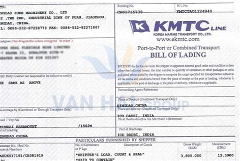 Mbl Là Gì Hbl Là Gì Sự Khác Nhau Giữa House Bill Và Master Bill Vạn