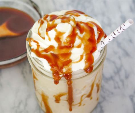 Caramel Brulée Frappuccino Recipe : 3 Steps (with Pictures ...