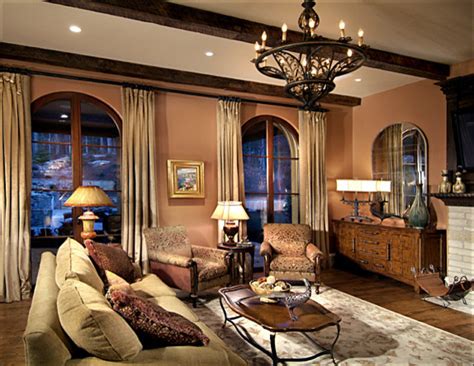 Italian Luxury Traditional Living Room Atlanta By