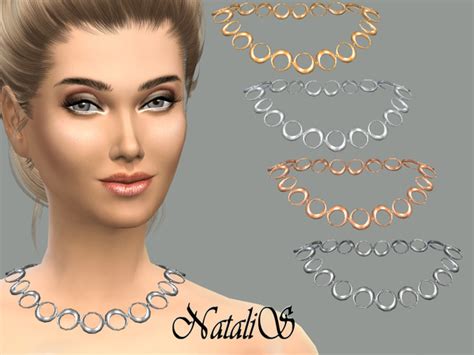 Circle Necklace By Natalis At Tsr Sims 4 Updates