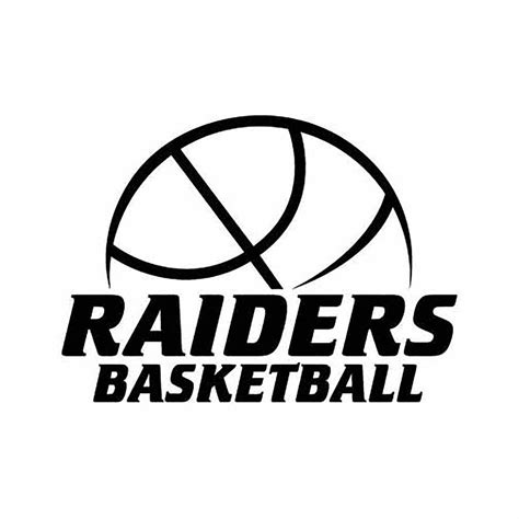 Raiders Basketball Vector Eps Dxf Svg Png Vinyl Cutter Etsy