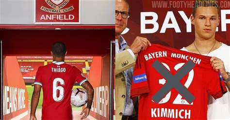 Fußball ist die beliebteste sportart in deutschland. Bayerns Kimmich debütiert heute Abend Thiagos Nr. 6 - Nur ...