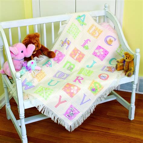 By pat (santa clarita, ca). ABC Afghan Cross Stitch Kit only £52.00