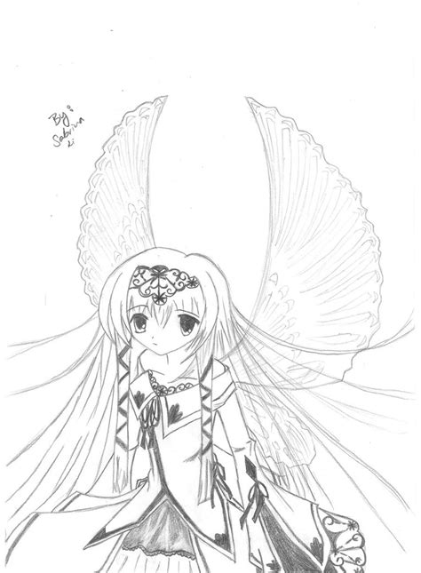 Butterfly Girl Drawing At Getdrawings Free Download