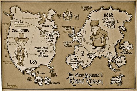 Toon: The World According to Ronald Reagan - Democratic Underground