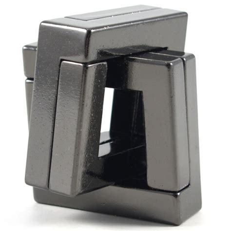 The three pieces of this puzzle just slide apart, you don't need to force them. Hanayama Quartet | PuzzleWarehouse.com