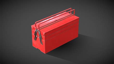 metal tool box buy royalty free 3d model by outlier spa outlier spa [1d9b979] sketchfab store