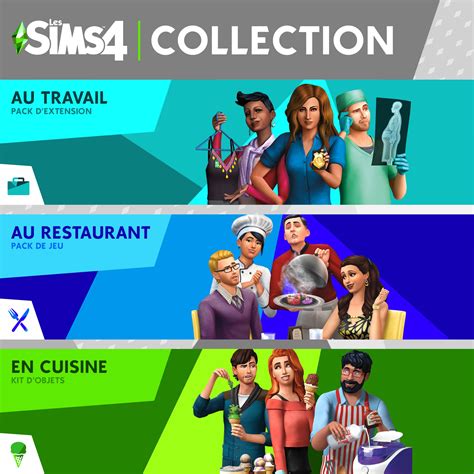 Collection Les Sims™ 4 Au Travail Au Restaurant En Cuisine